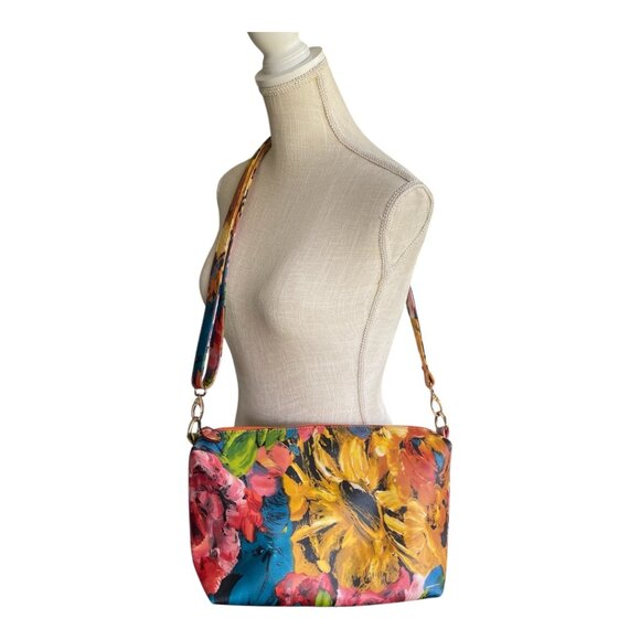 Imoshion Colourful Abstract Floral Crossbody Bag - Picture 8 of 12